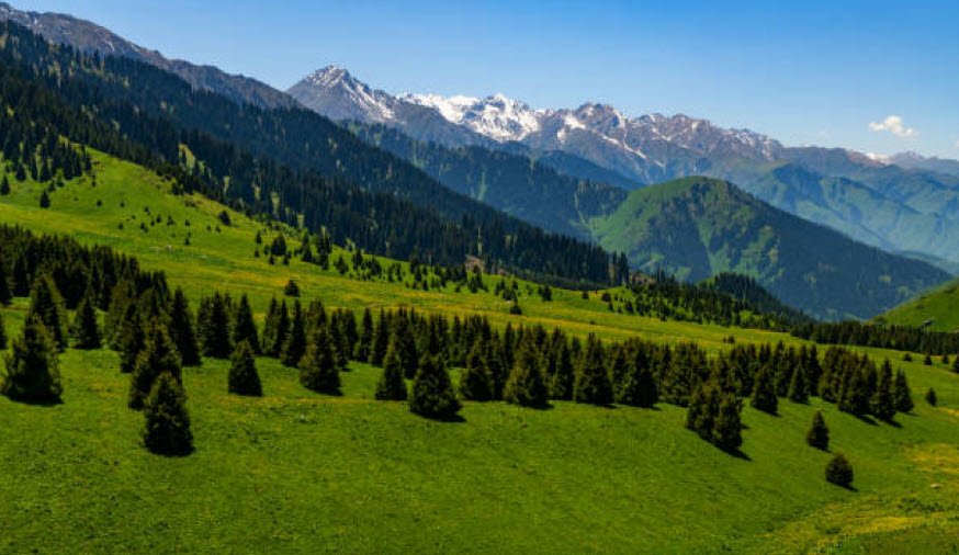 Ile-Alatau National Park, Near Almaty, Kazakhstan